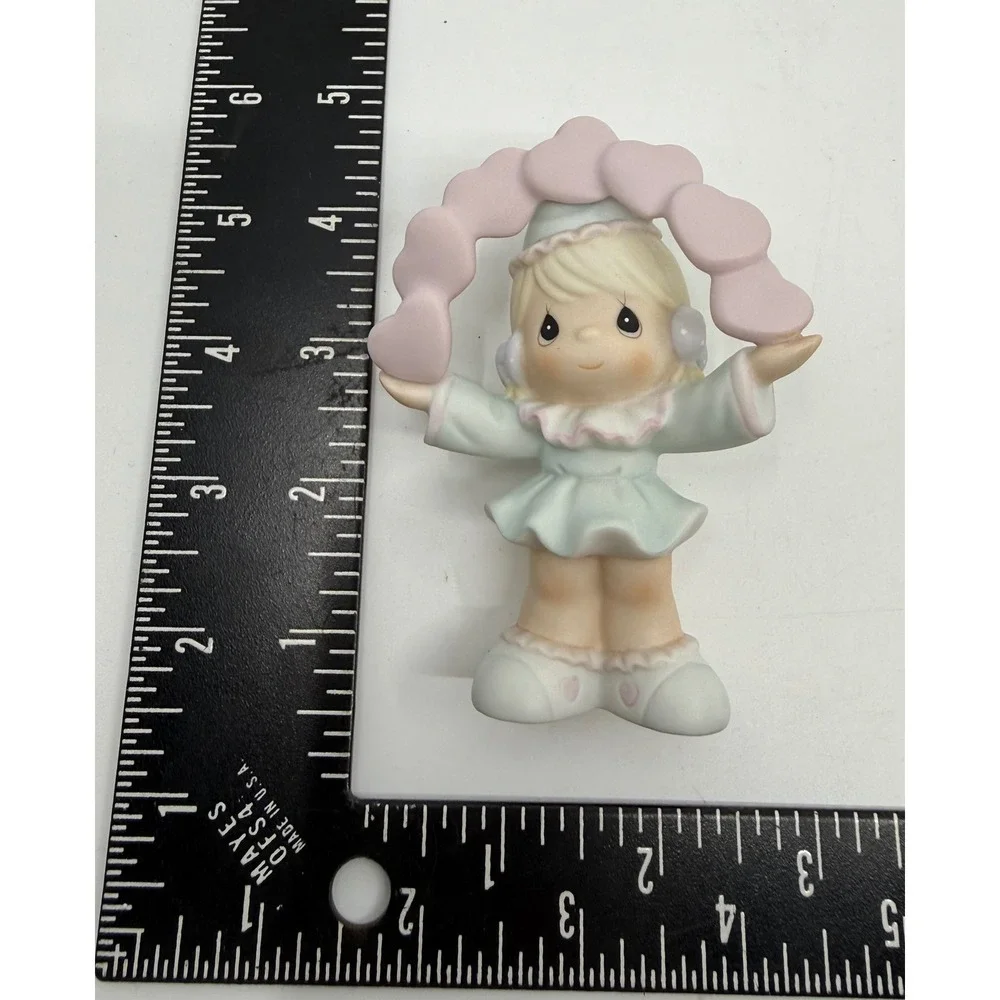 Precious Moments Katies Circus Figurine 1993 Enesco 529184 Juggling Hearts Box